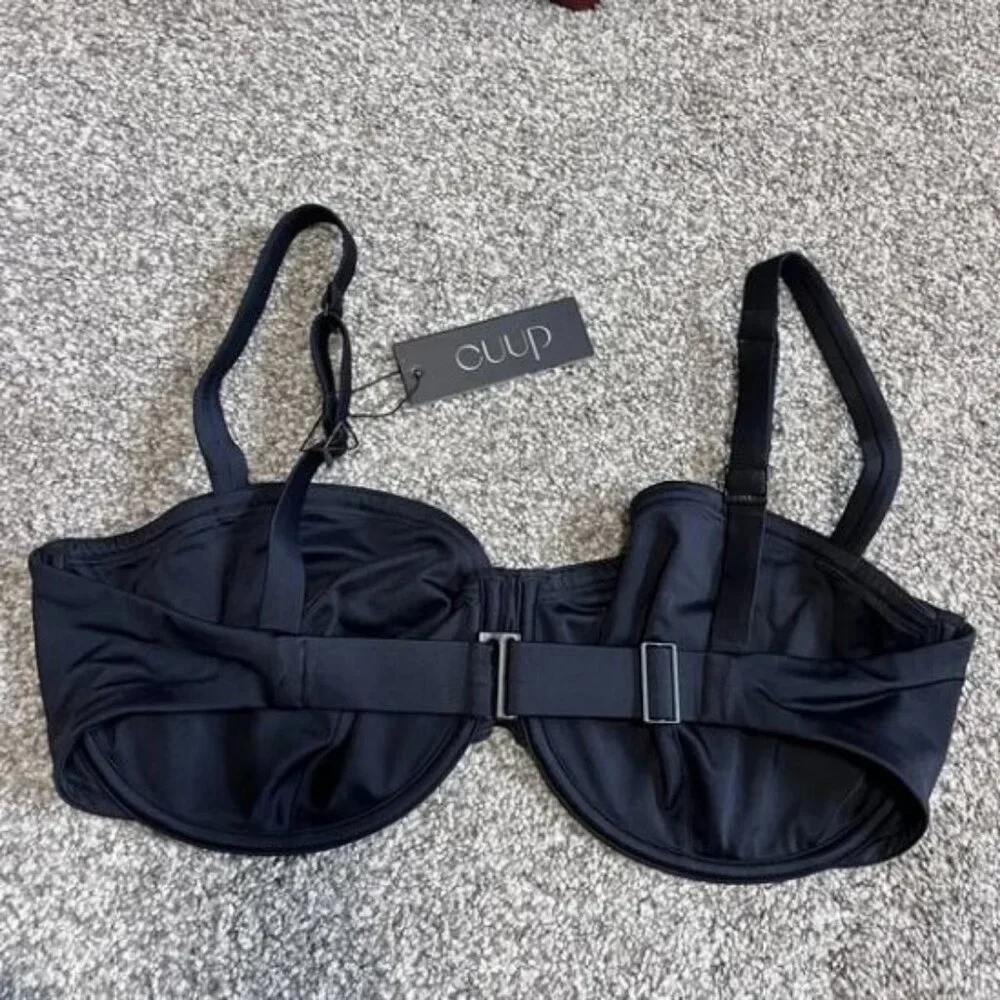 Cuup Swim The Balconette Bikini Top 38F NWT
